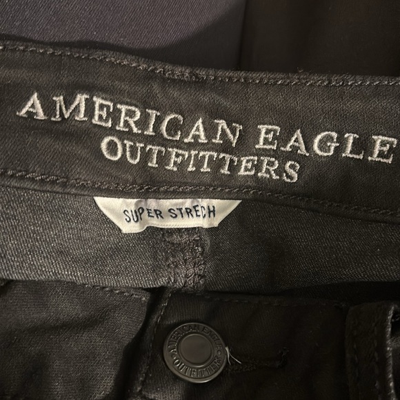 American Eagle Outfitters - Black Jeggings - Super Stretch - Size 4 - Like New - Picture 11 of 11